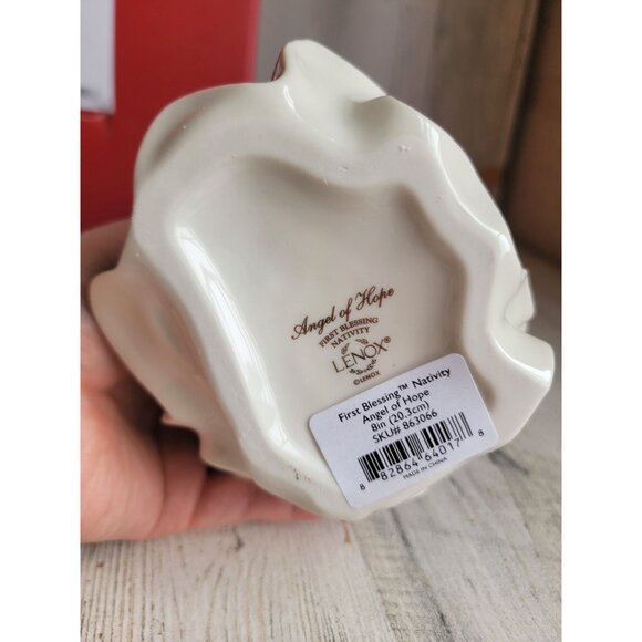 Lenox angel Hope NEW first blessing nativity Xmas figure religious - Picture 6 of 7